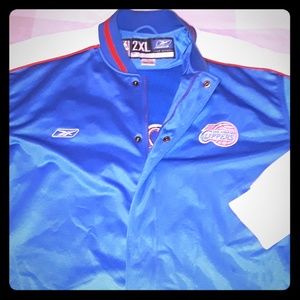 Official On Court Throwback Clippers Warm up Top